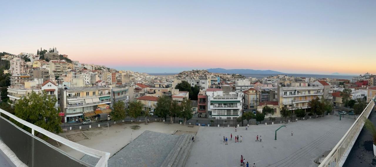 George & Nia Apartment - Central Kavala With Panoramic Terrace View Luaran gambar