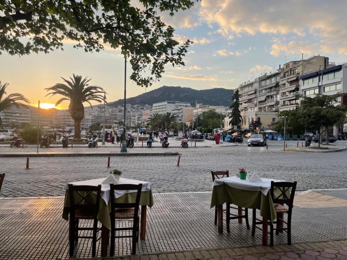 George & Nia Apartment - Central Kavala With Panoramic Terrace View Luaran gambar
