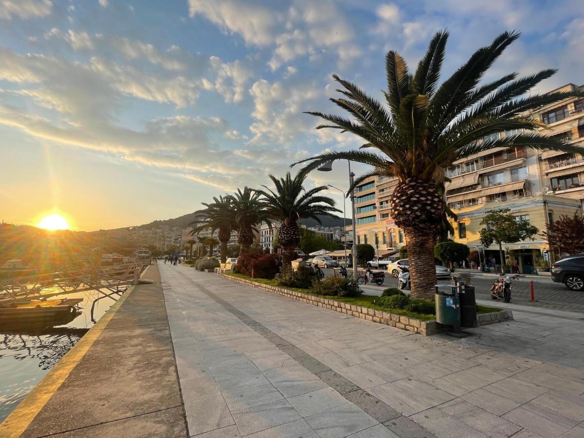 George & Nia Apartment - Central Kavala With Panoramic Terrace View Luaran gambar
